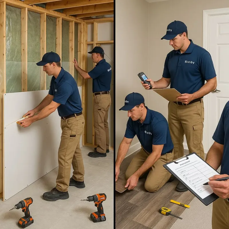 Repairs and Reconstruction process in Franklin, OH
